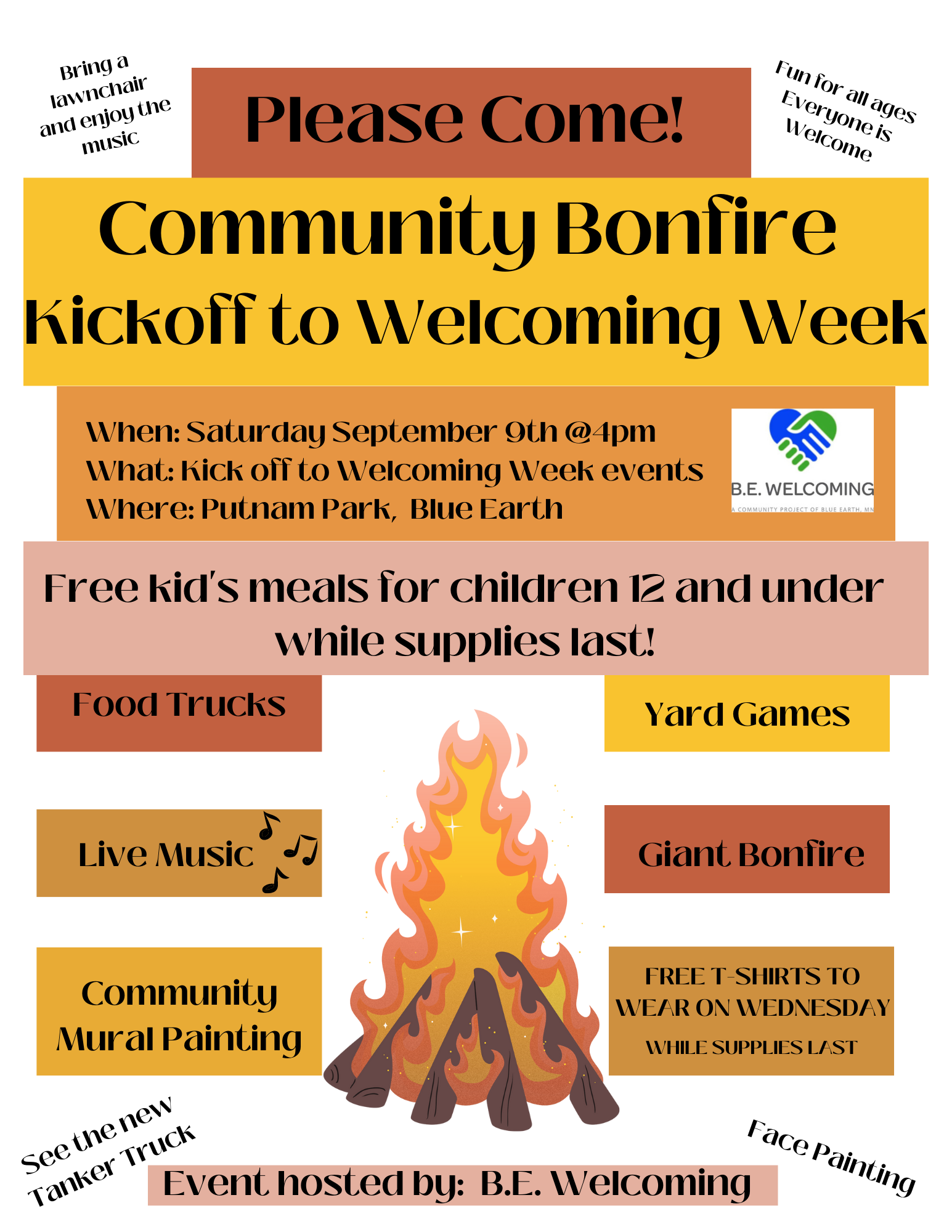 bonfire invite 
